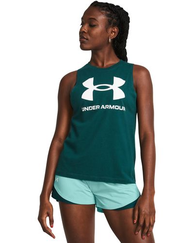 Under Armour Rival Tank - Green