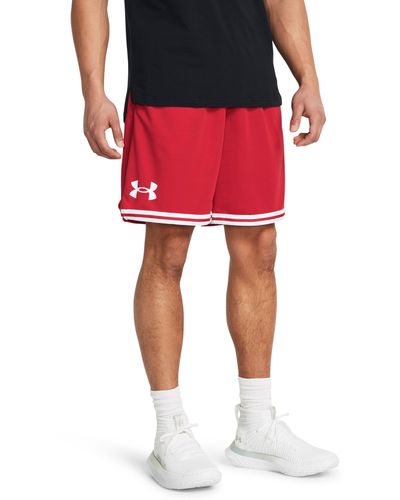 Under Armour Perimeter 10" Shorts - Red