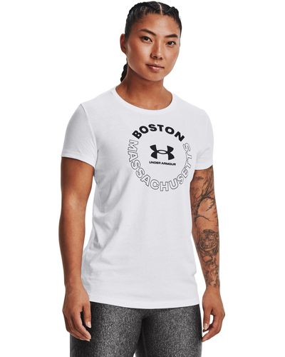 Under Armour Ua Boston City Short Sleeve - White