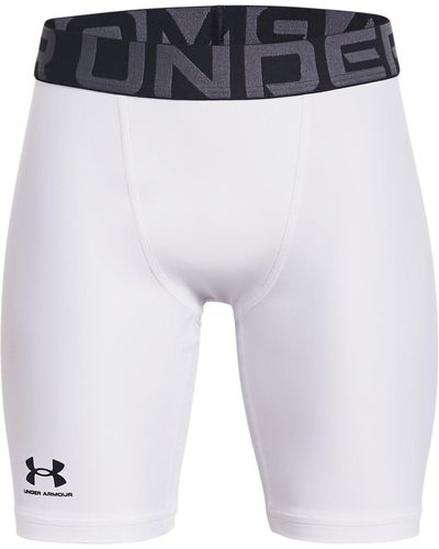 Under Armour Jungen heatgear® armour shorts - Weiß