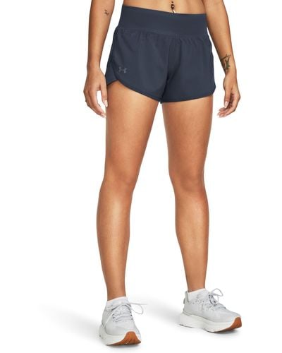 Under Armour Fly-by elite 3'' shorts - Blau
