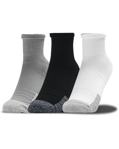 Under Armour Heatgear® Q Rter Socks 3-pack - Black