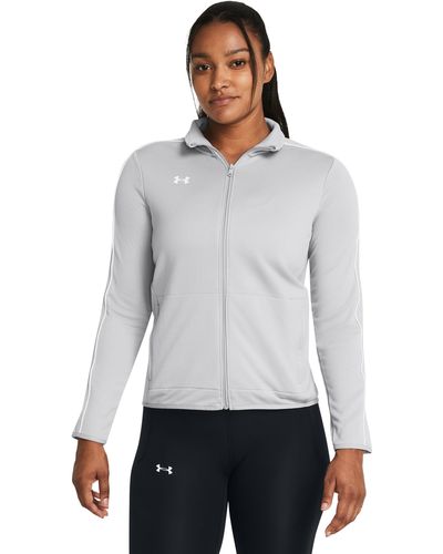 Under Armour Ua Command Warm Up Full-zip - Gray