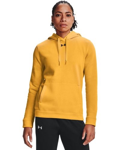 under armour yellow cleats