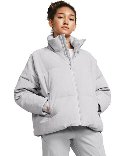 Veste entièrement zippée UA Woven pour femme