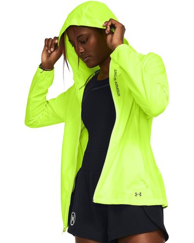 Under Armour Veste outrun the storm - Vert