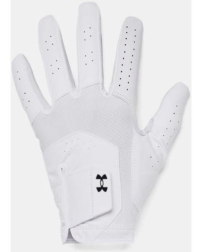Under Armour Ua Iso-chill Golf Glove - White
