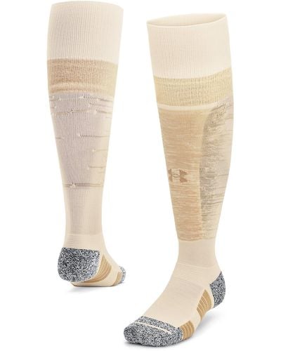 Under Armour Magnetico Pocket Over-the-calf Socks - White