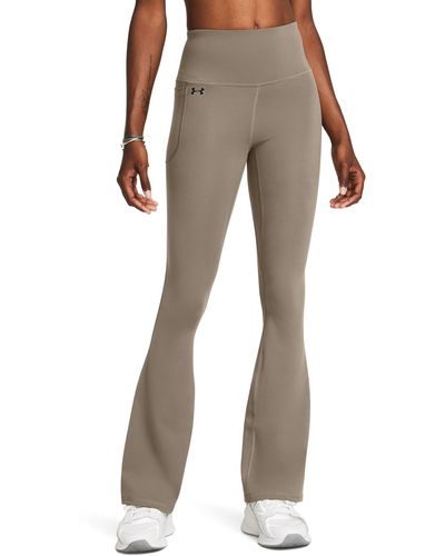 Under Armour Motion Flare Trousers - Natural
