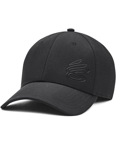 Under Armour Curry Iso-chill Golf Adjustable Cap - Black