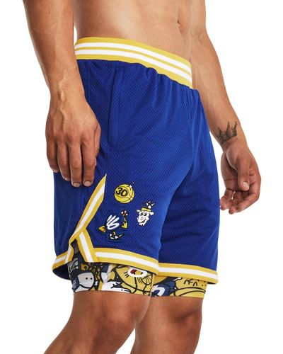 Under Armour Curry Mesh Shorts - Blue