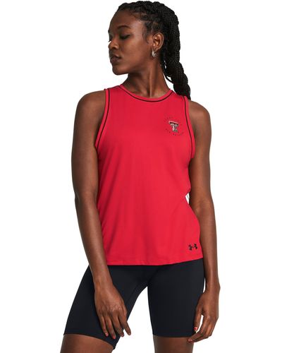 Under Armour Ua Gameday Knockout Collegiate Tank - Red