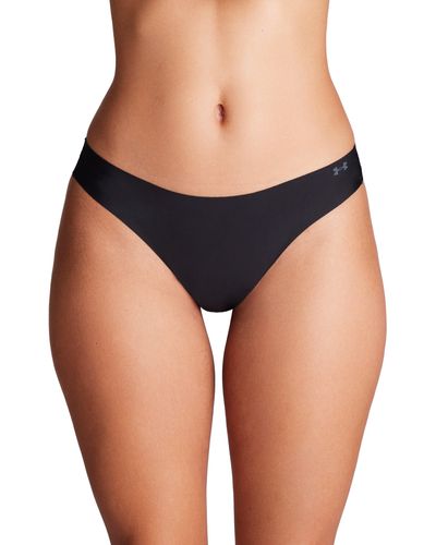 Under Armour Tanga invisible pure stretch - Negro