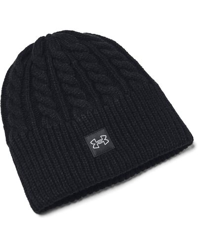 Under Armour Halftime Cable Knit Beanie - Blue