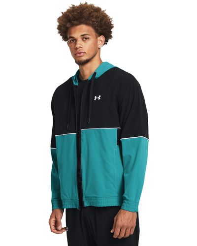 Under Armour Zone Woven Jacket - Blue
