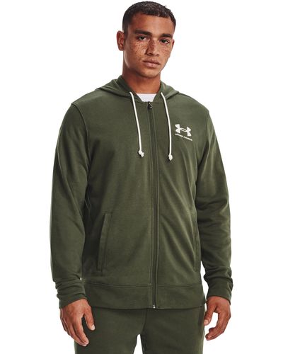 Under Armour Rival Terry Full-zip - Green