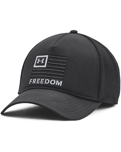 Under Armour Ua Freedom Trucker Cap - Black