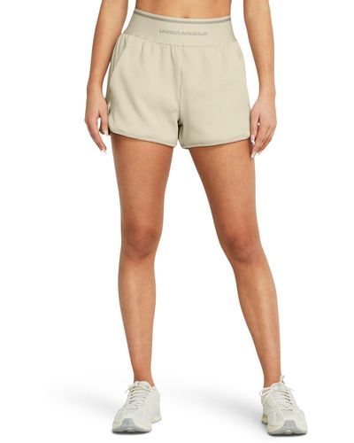 Under Armour Journey Rib Shorts - Natural