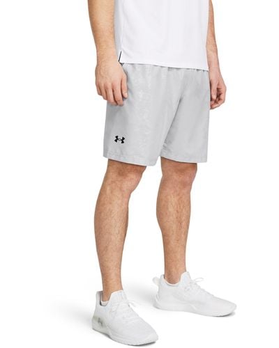 Under Armour Shorts woven emboss - Grigio