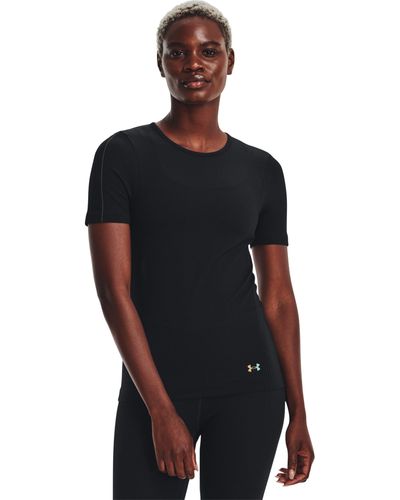 Under Armour T-shirt à manches courtes rushTM seamless - Noir