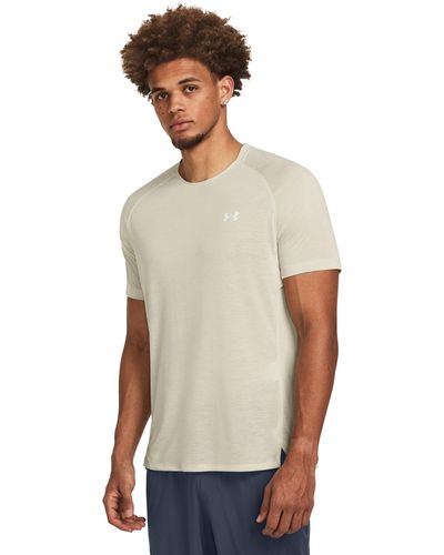 Under Armour Launch Trail Short Sleeve - White