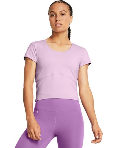 Under Armour Maglia a maniche corte meridian fitted - Viola