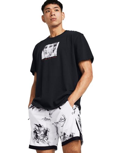 Under Armour Camiseta curry x bruce lee - Negro