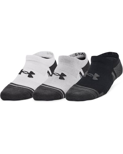 Under Armour Calcetines invisibles performance tech - Gris