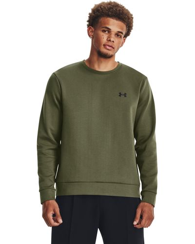 Under Armour Unstoppable Fleece Crew - Green