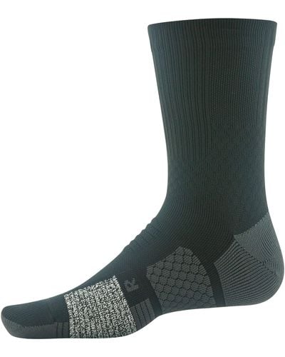 Under Armour Project Rock Armourdry Playmaker Mid-crew Socks - Green