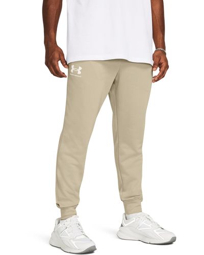 Under Armour Rival Terry joggers - Natural