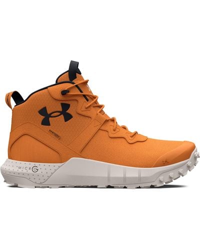 Under Armour Ua Micro G® Valsetz Leather Waterproof Tactical Boots