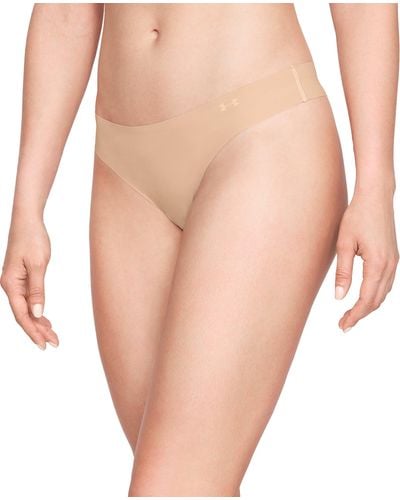 Under Armour Pure Stretch Thong 3pack - Natural