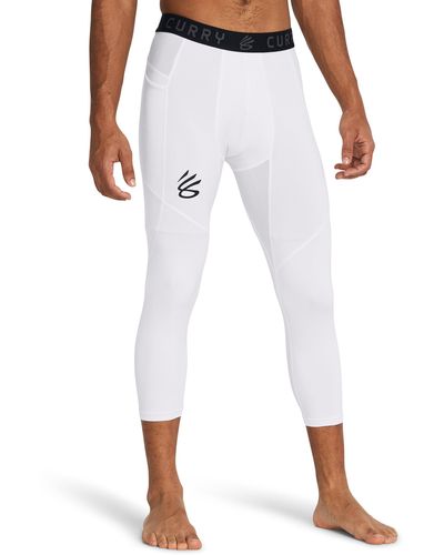 Under Armour Curry Brand 3⁄4 leggings - White