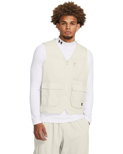 Under Armour Legacy Crinkle Vest - White