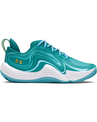 Under Armour Unisex spawn 6 a basketballschuhe - Blau