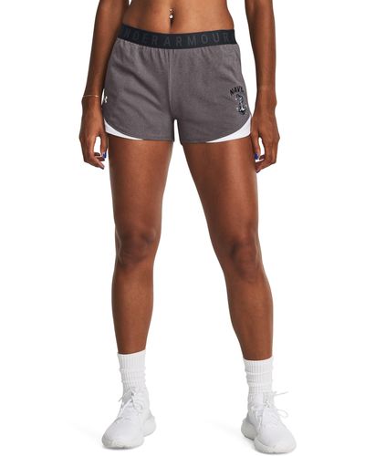 Under Armour Ua Play Up Collegiate Shorts - Gray