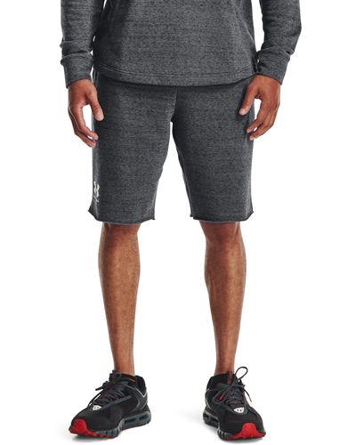 Under Armour Ua Rival Terry Shorts - Gray