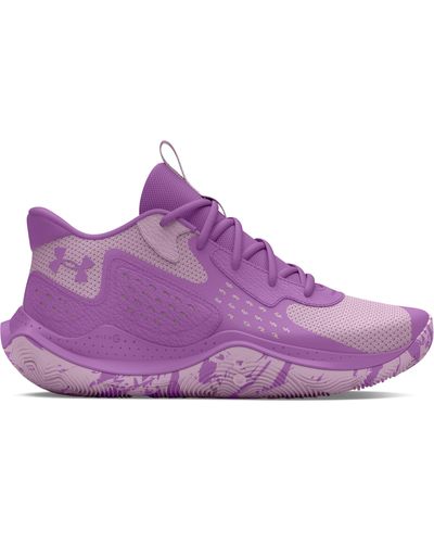 Under Armour Chaussure de basketball jet '23 unisexe - Violet