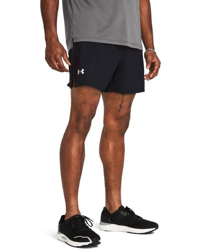 Under Armour Launch Unlined 5" Shorts - Black