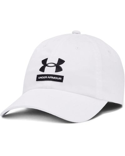 Under Armour Herenpet Branded - Wit