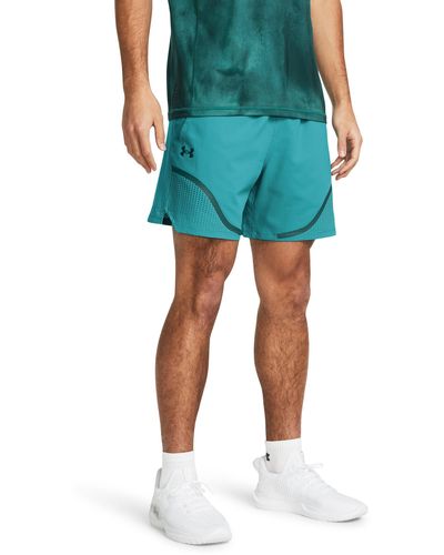 Under Armour Vanish shorts aus webstoff mit grafik (15 cm) für circuit teal / hydro teal / hydro teal s - Grün
