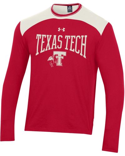Under Armour Ua Iconic Gameday Collegiate Long Sleeve - Red