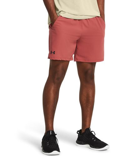 Under Armour Vanish Woven 6" Shorts - Red