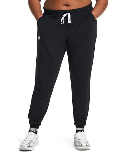 Under Armour Pantalon de jogging rival terry - Noir