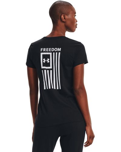 Under Armour Ua Freedom Flag T-shirt - Black