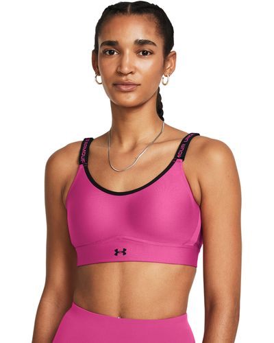 Under Armour Infinity 2.0 Mid Sports Bra - Pink