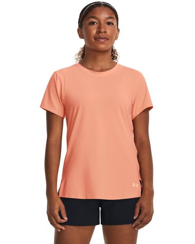 Under Armour T-shirt iso-chill laser - Rosso