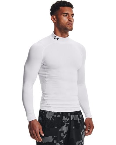 Under Armour Herenmock Coldgear® Compression - Wit