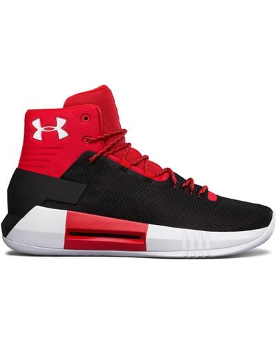 Under Armour Men's Ua Team Drive 4 Basketball Shoes - Red